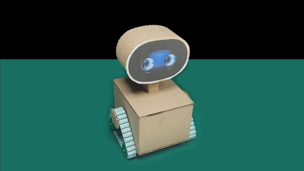 robots con material reciclable